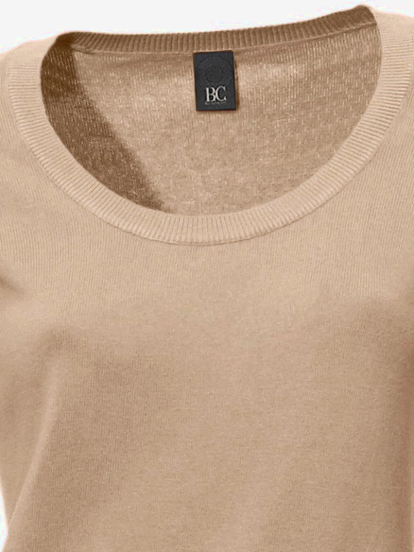Pull col rond basique et facile à associer, coloris tendance