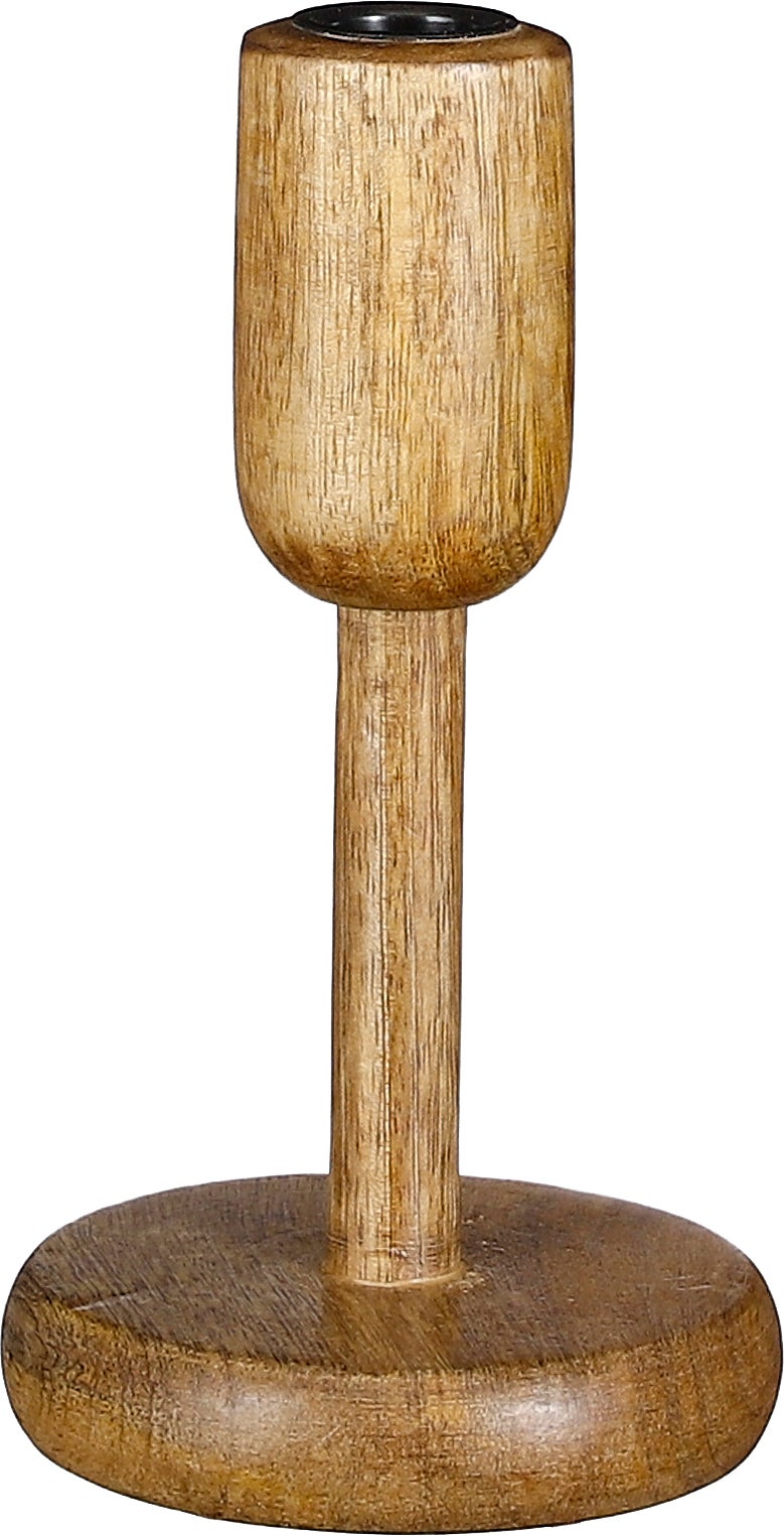 Everydays kandelaar Lissy naturel D 10 H 18 cm