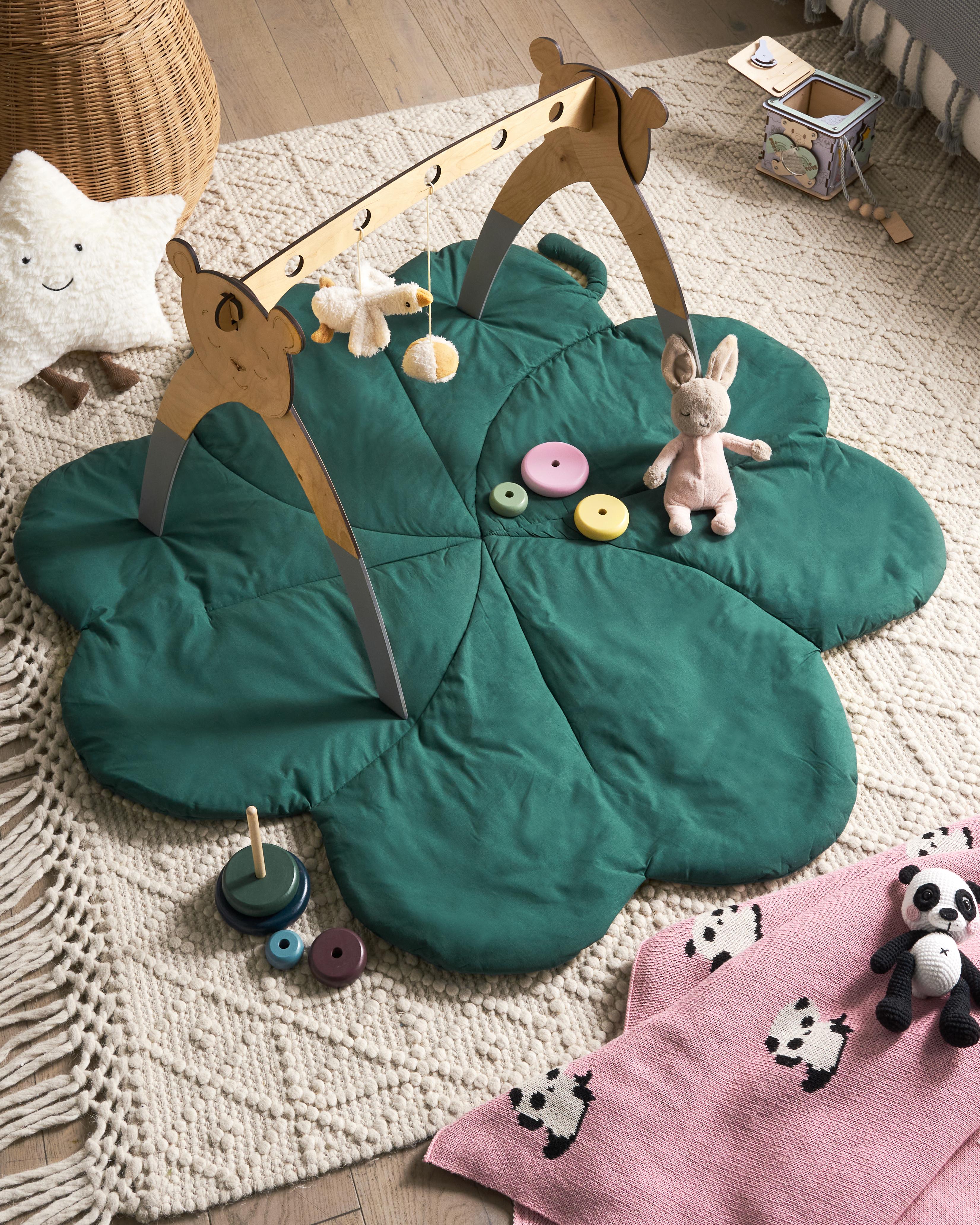 Speelkleed ACADINE 110 x 110 cm Katoen Groen