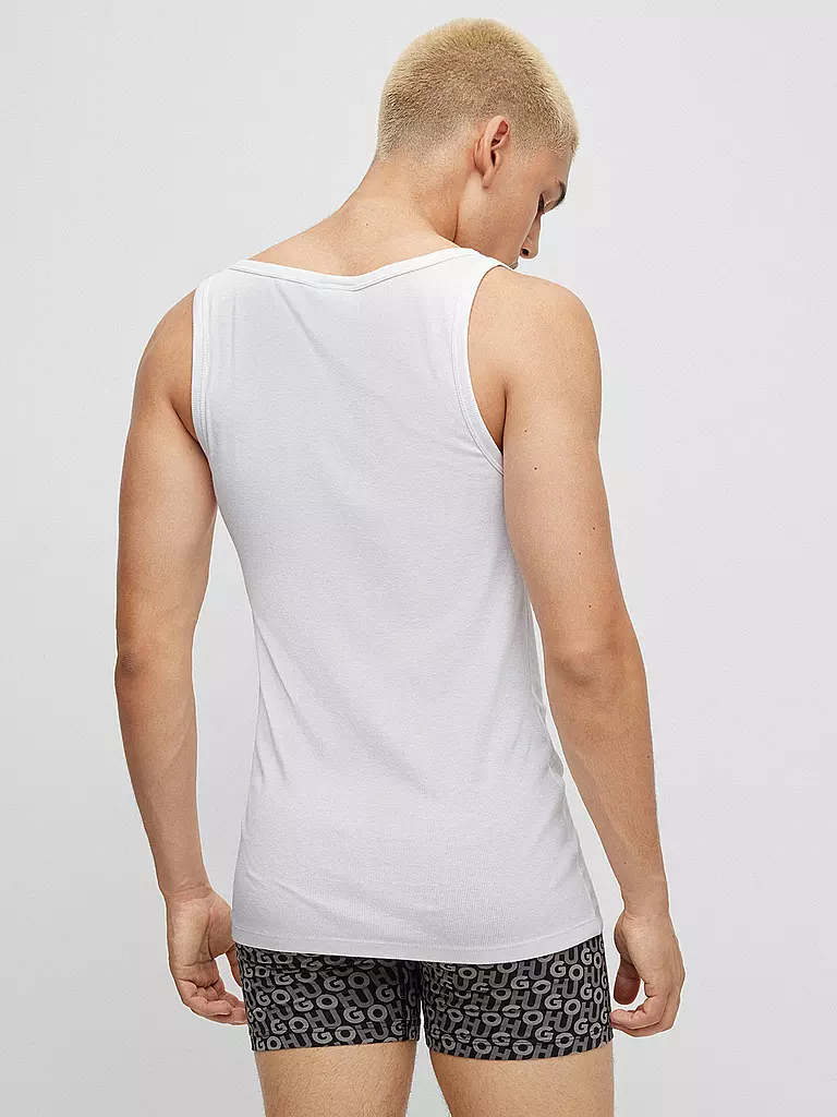 HUGO Shirt 2er Pkg weiss