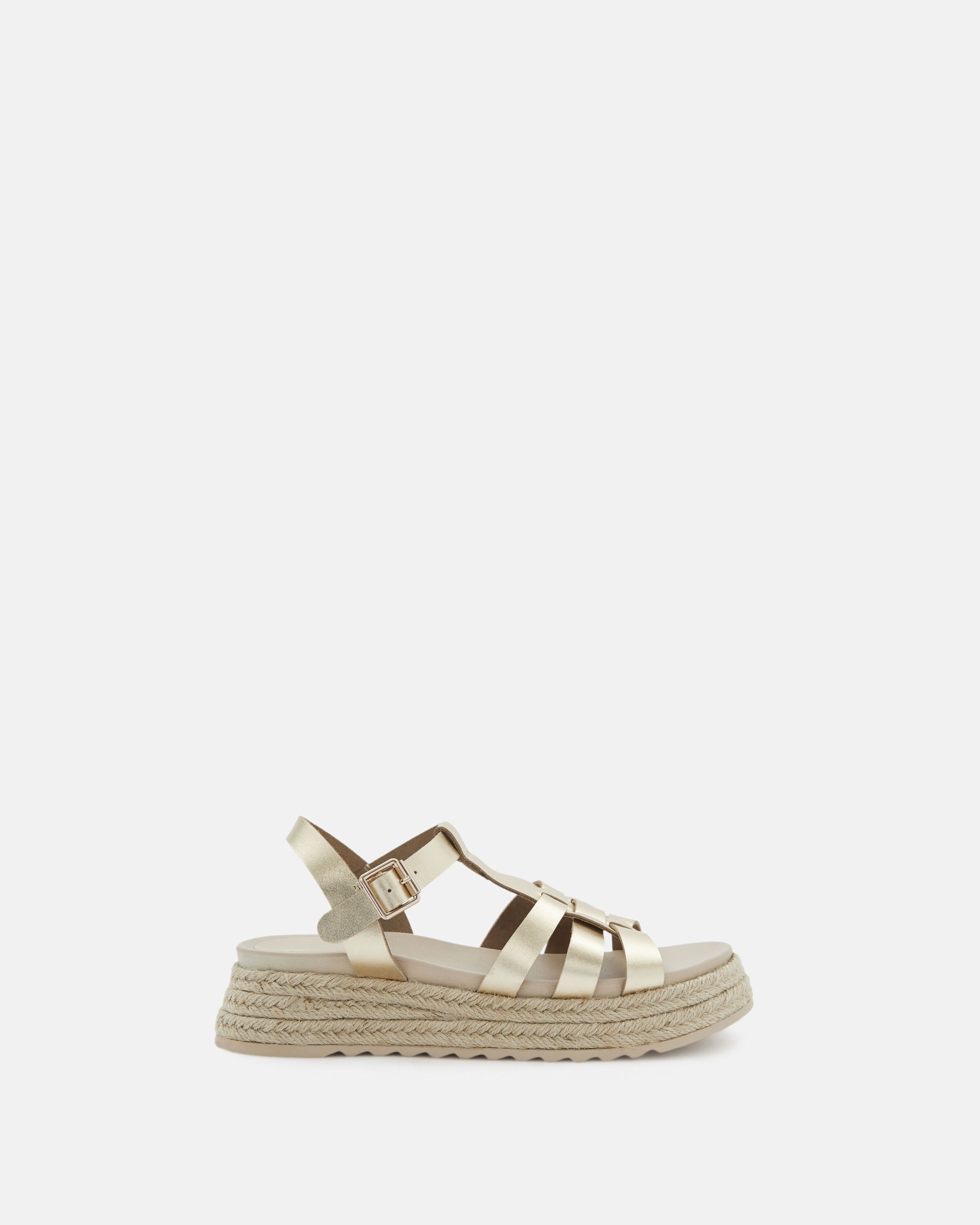ESPADRILLE GURIUPA/MET Platine