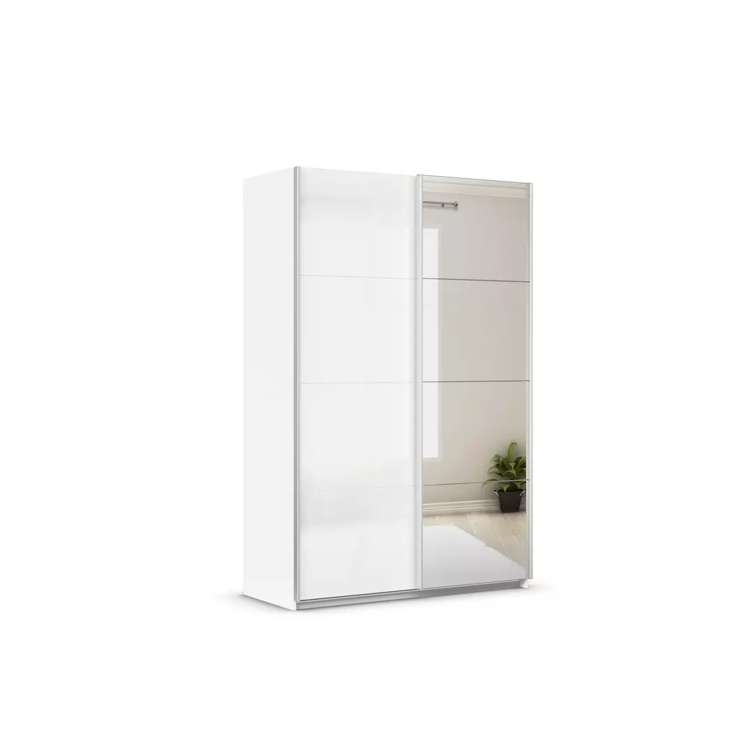 Schwebetürenschrank Quadra 136 x 210 cm