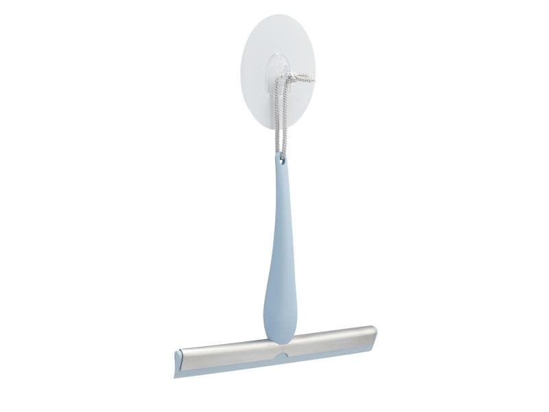 diaqua® Duschabzieher Vio Hellblau Duschwischer