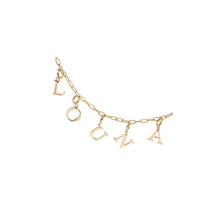 Bracelet femme charm's Plaqué or - Les Charm'antes