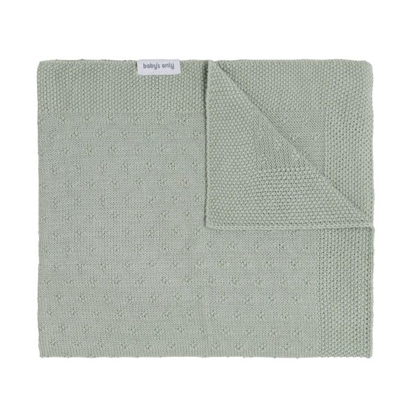 Baby's Only Ledikantdeken Mood Laurel Green 100 x 135 cm