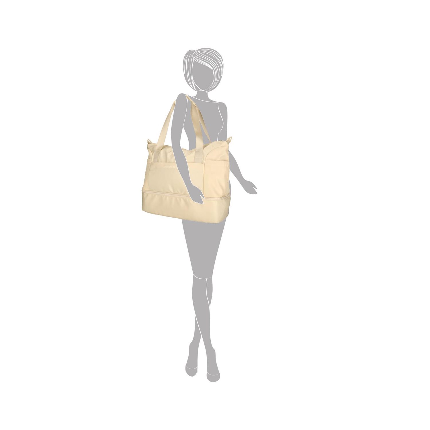 Enrico Benetti Lakers Sport / Travel Bag 47L off white