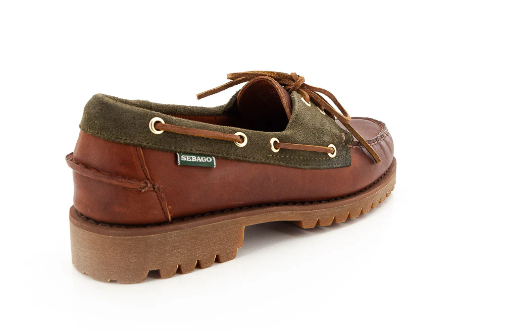 SEBAGO - TRICKEY LUG MARRON/VERT