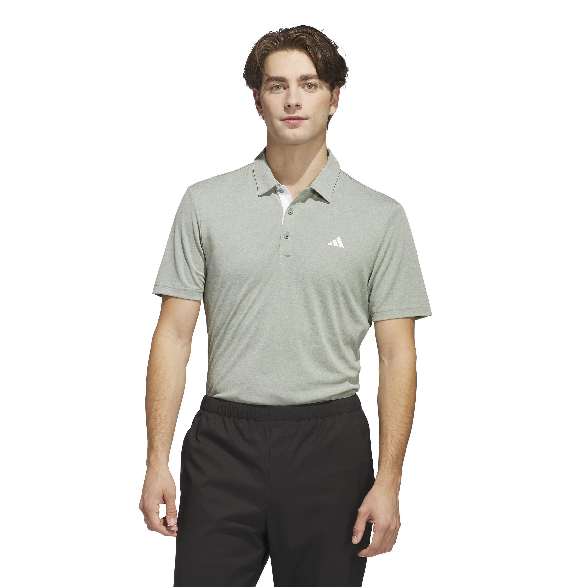 adidas Heather Polo Shirt Mens