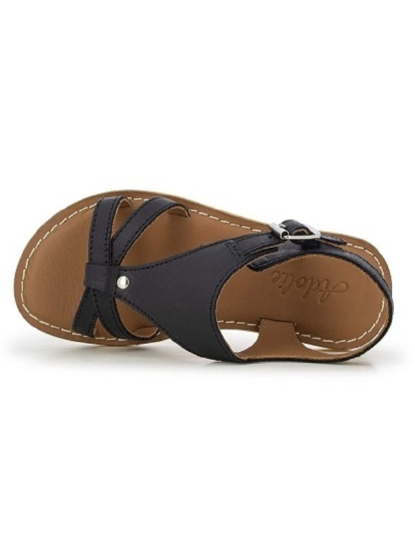 Shoo Pom - Sandales Fille LAZAR SAND Noir