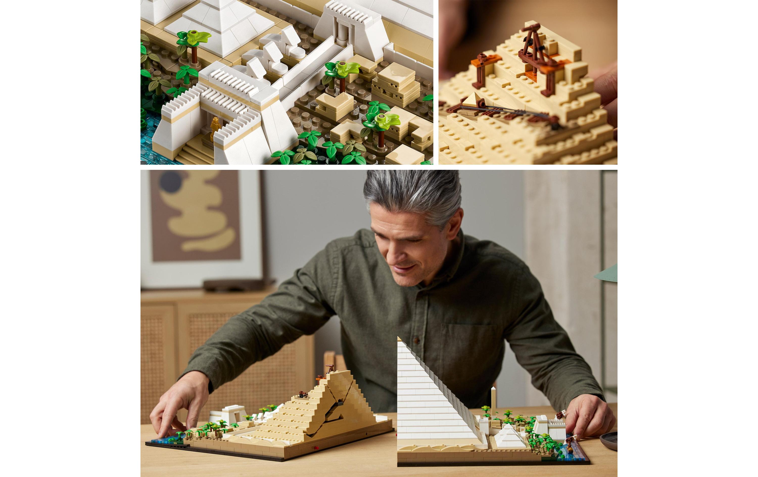 Architecture Cheops-Pyramide 21058<br>Bilden Sie eines der ältesten Weltwunder der Antike nach