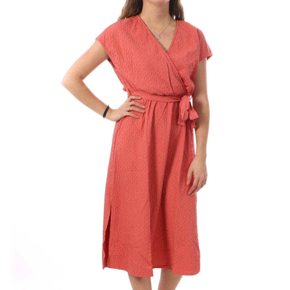 Vila Robe Rouge Femme Vila Laka