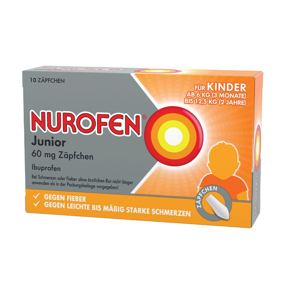 NUROFEN® Junior 60 mg Zäpfchen