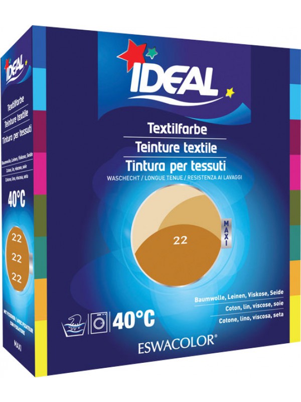 IDEAL MAXI Baumwolle Color No22 gold 1 Stk