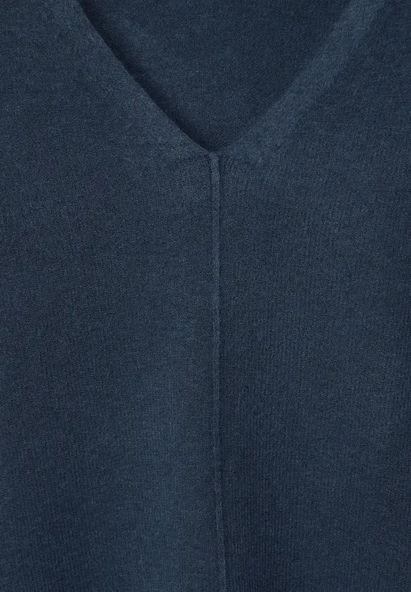 Cosy Strickpullover - casual denim blue