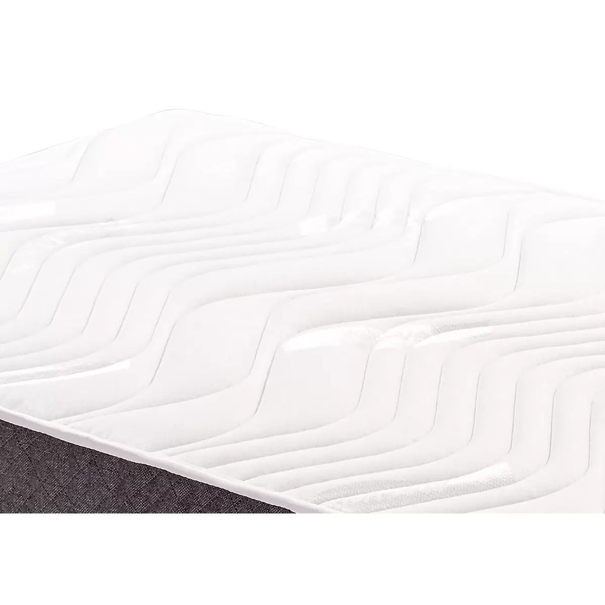 Matratze Deluxe 90x200 grau,weiss