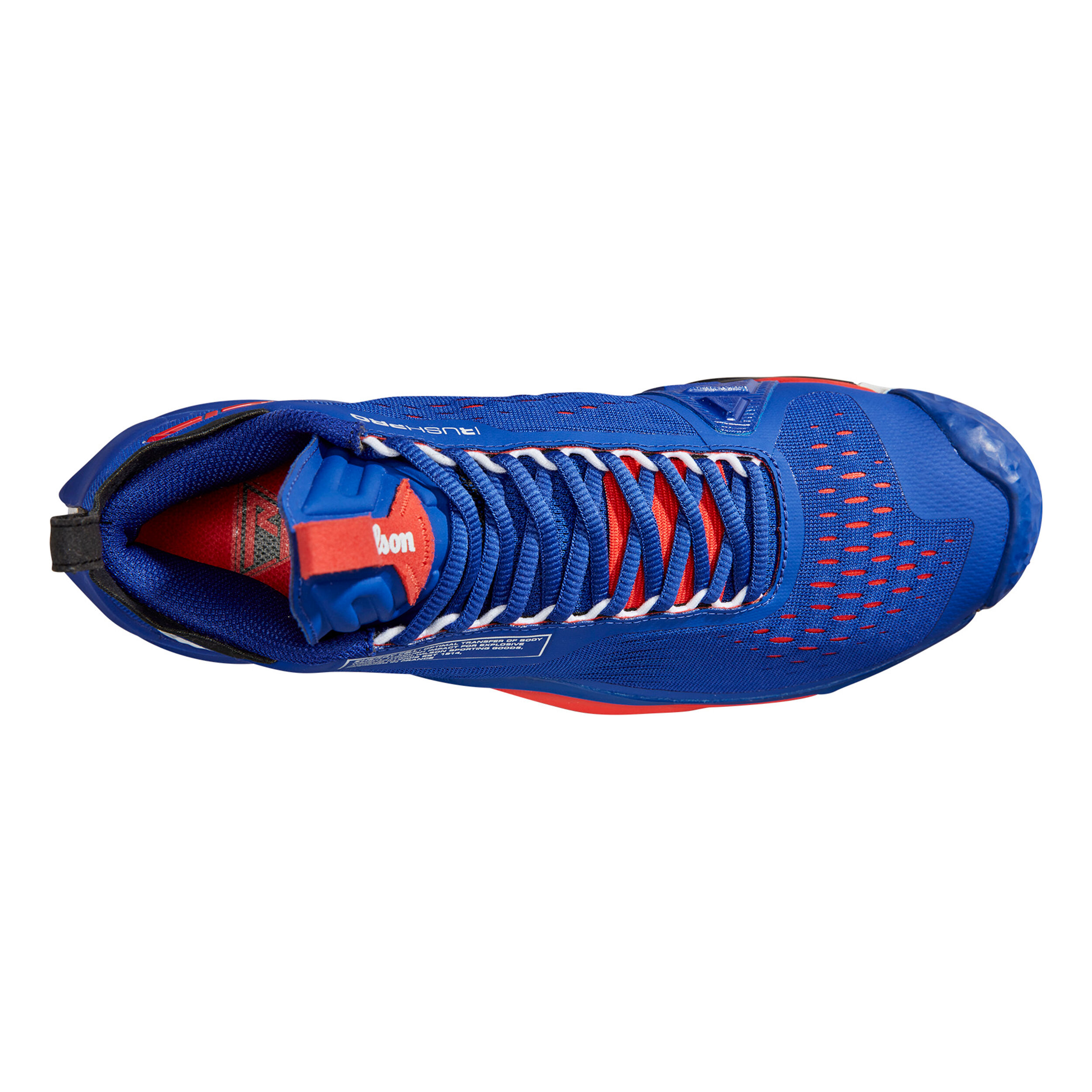 Wilson Rush Pro Tour MID Chaussures Toutes Surfaces Hommes - Bleu Foncé , Noir