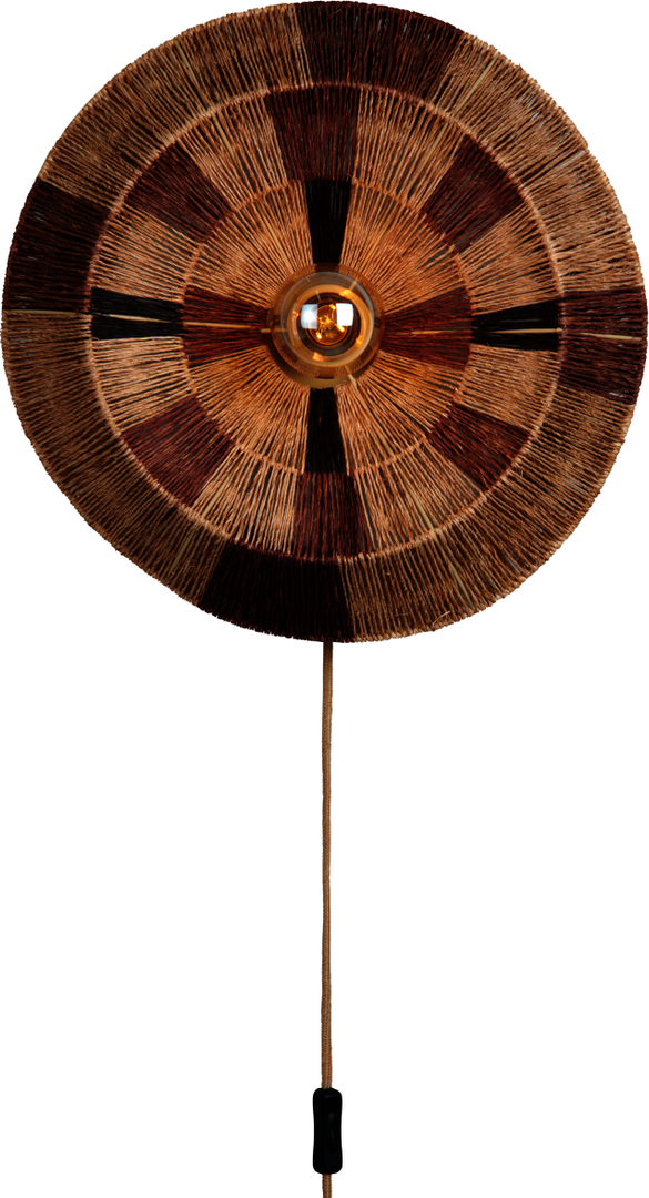 Good&Mojo Serengeti S Wandlamp Brown, Natural