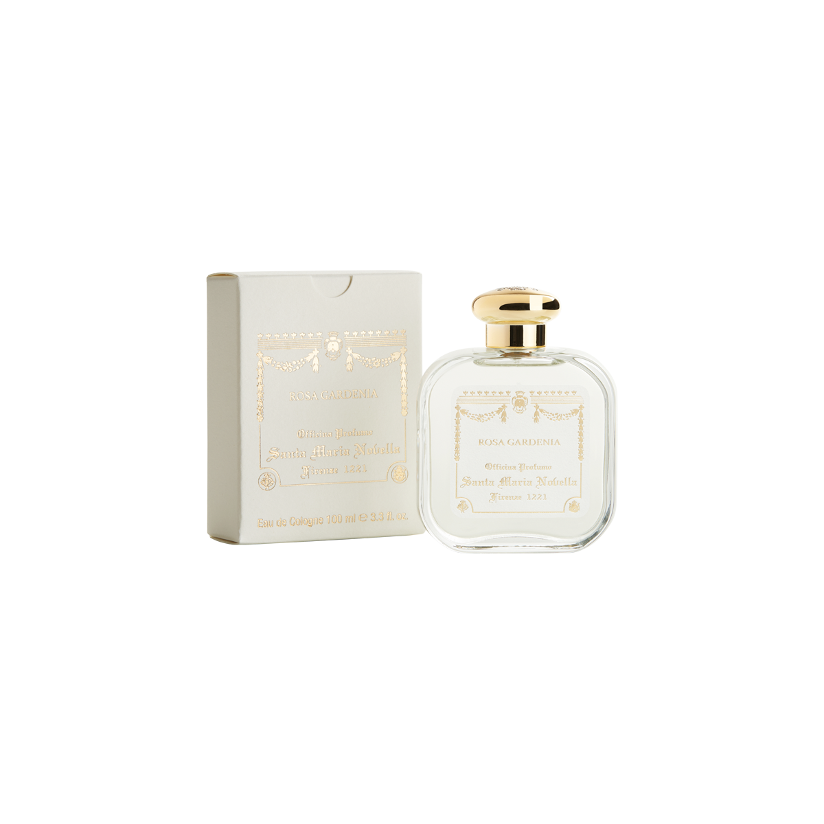 Rosa Gardenia Eau de Cologne 100ml
