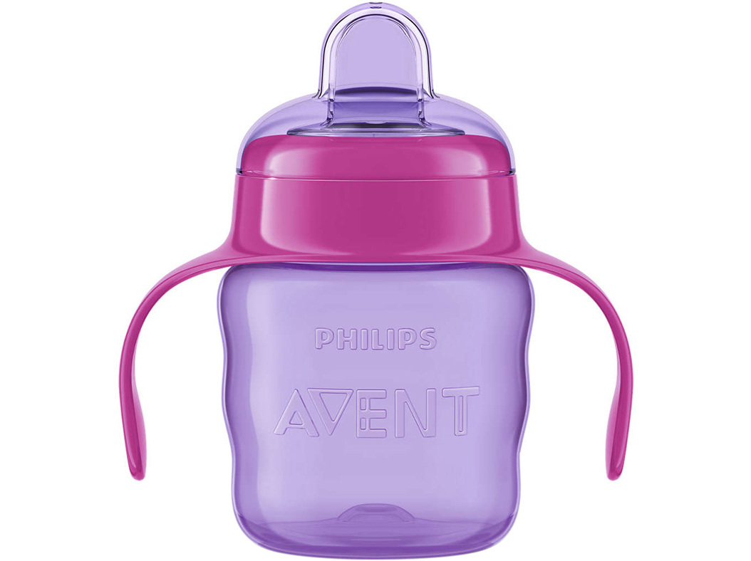 COPO APRENDIZAGEM AVENT COM BICO ROSA 6M  200ML