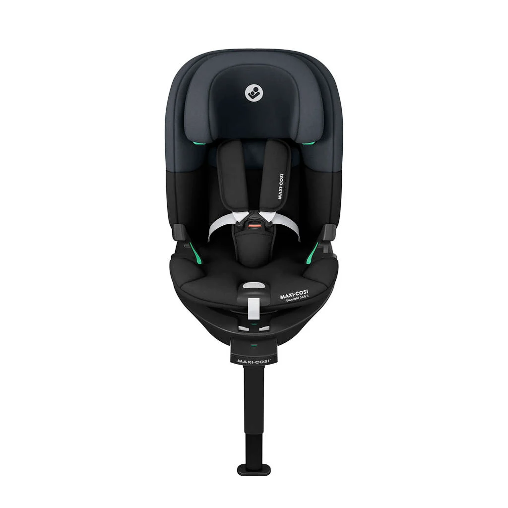 Groeit met het kind mee, is veilig en comfortabelEmerald 360 S Tonal Black