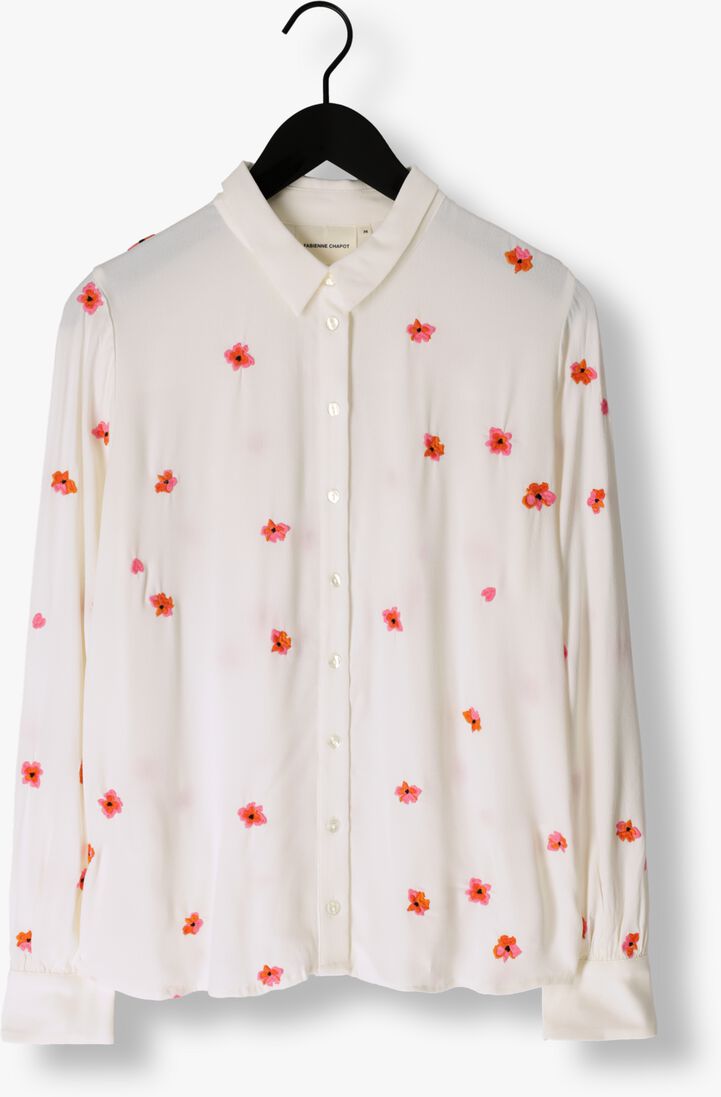 FABIENNE CHAPOT ecru fabienne chapot blouse lot embro blouse