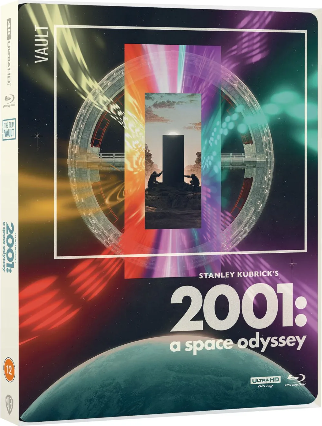 2001 : L'Odyssée de l'espace Steelbook The Film Vault (Blu-ray UHD 4K   2 Blu-ray) Disques Blu-ray films
