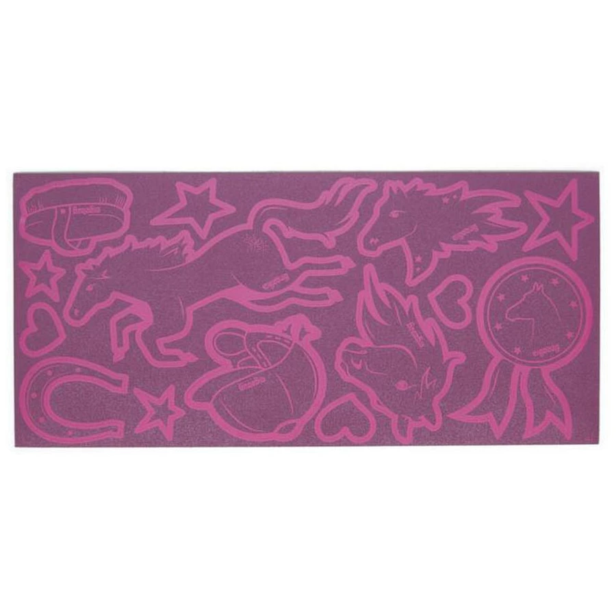 Ergobag Zubehör - Reflexie Sticker Set 10tlg. Pferde