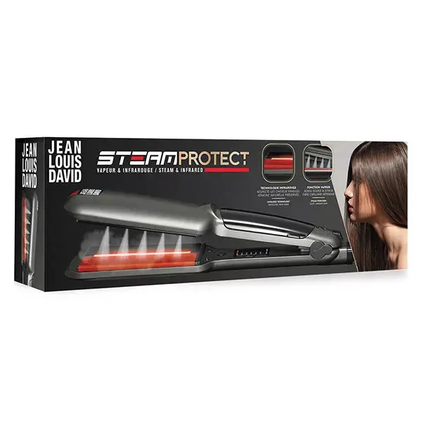 Jean Louis David Acessórios para Cabelo Steam Protect Prancha a Vapor Infravermelha