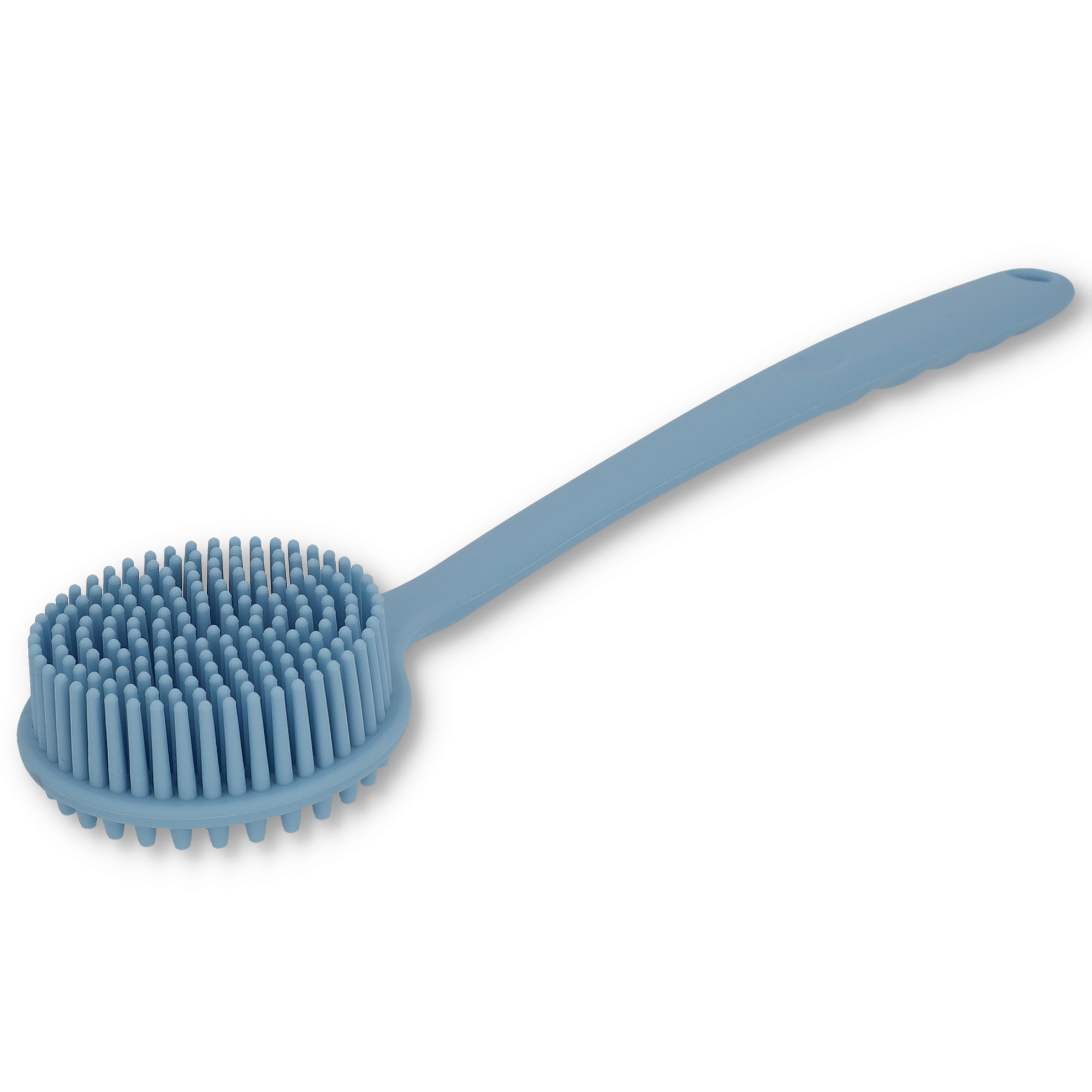 Silikon Körperreiniger / Körpermassage Tiefenreinigung Doppelseitige Reinigungsbürste - Blau
