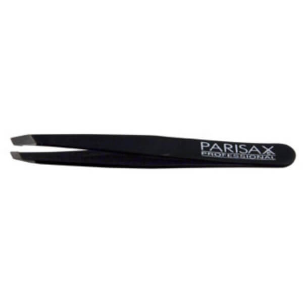 Pince à epiler oblique noire Parisax
