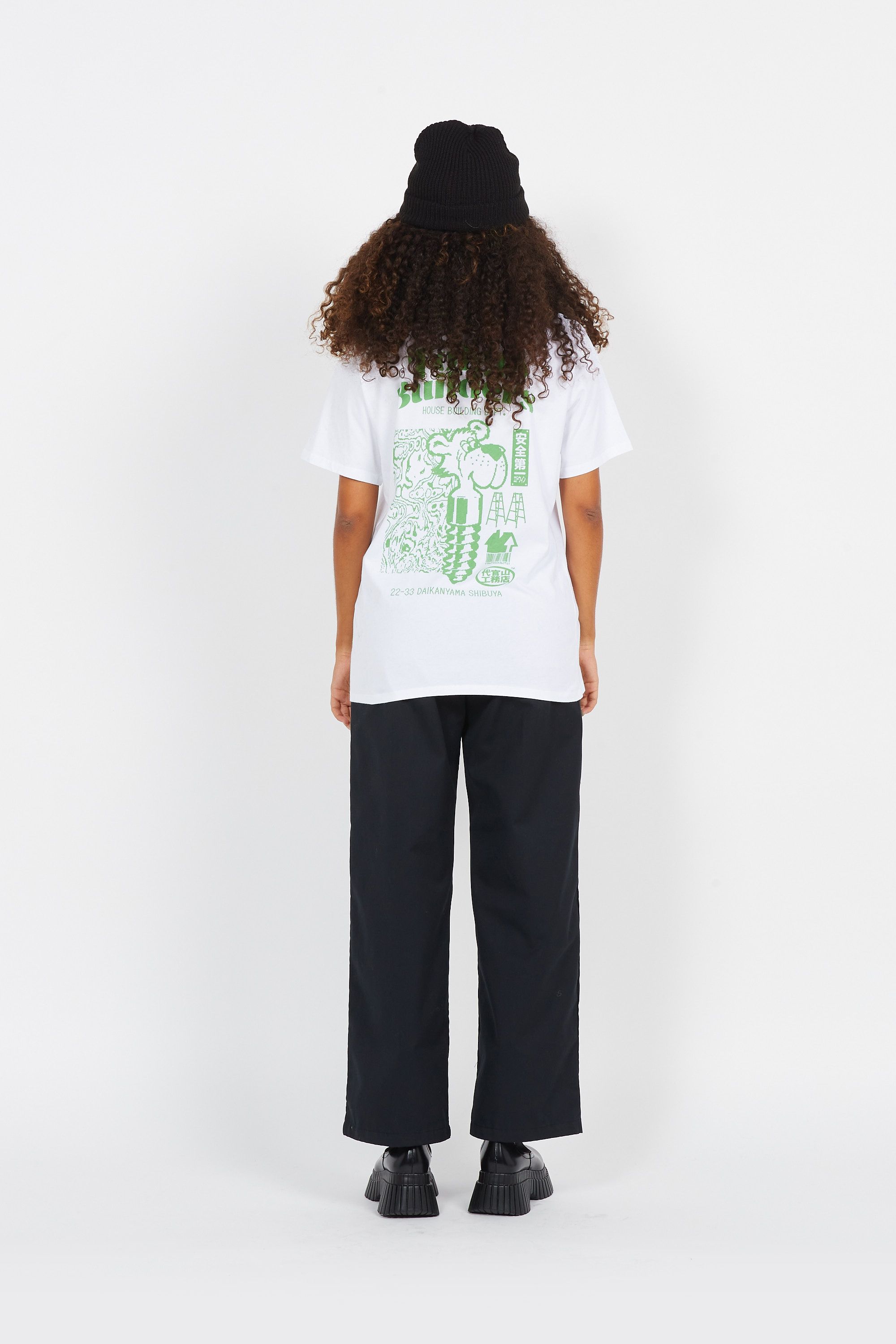 EDWIN T-shirt manches courtes Tokyo Builders TS Blanc