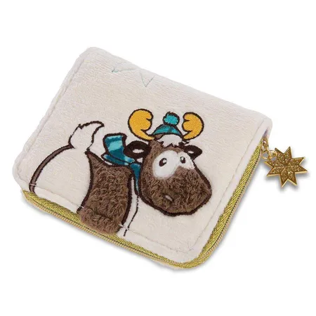 NICI Rentier Reny Heart Geldbeutel, 12 x 9,5 cm