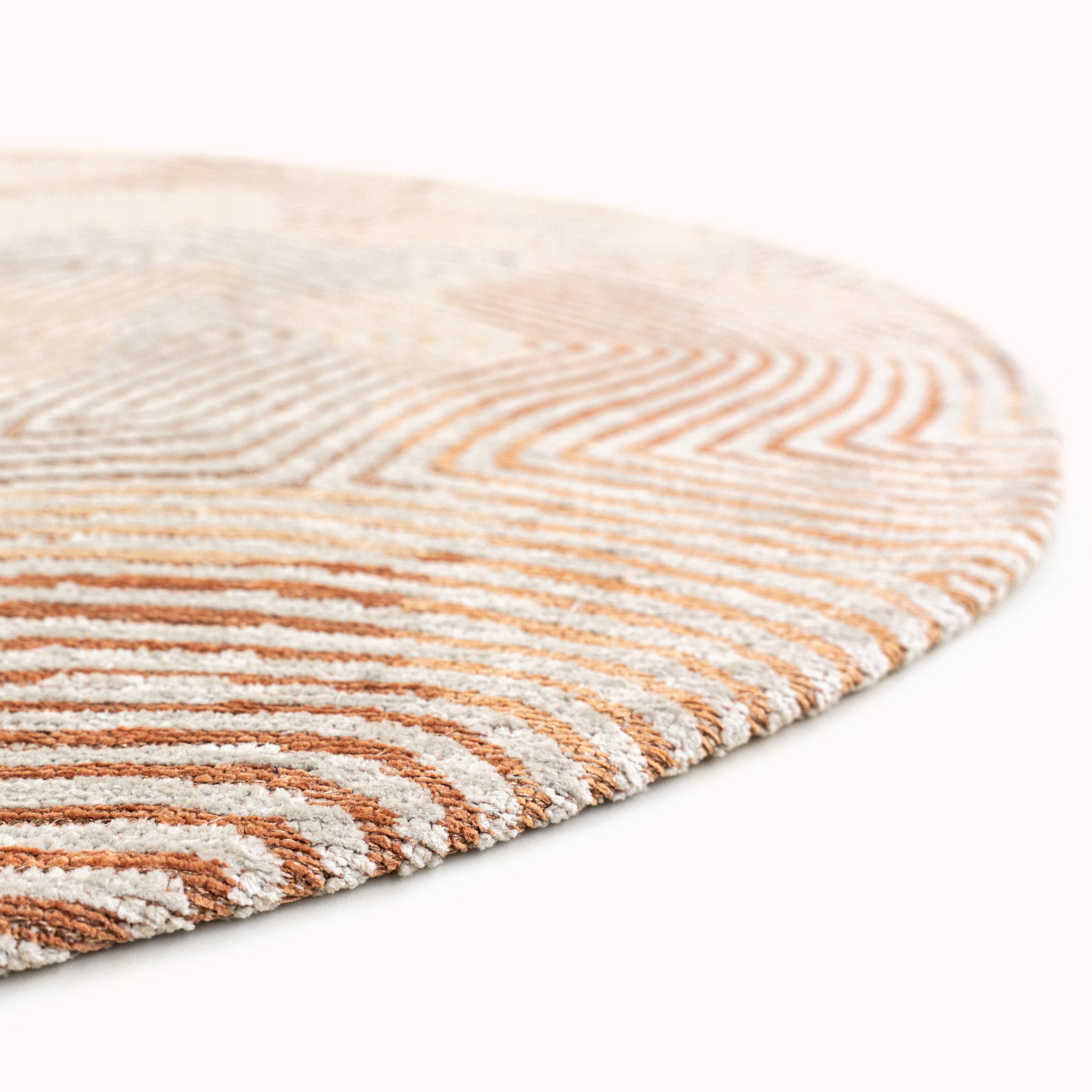 Louis de Poortere Coral Meditation Vloerkleed Ã 140 cm - Sand