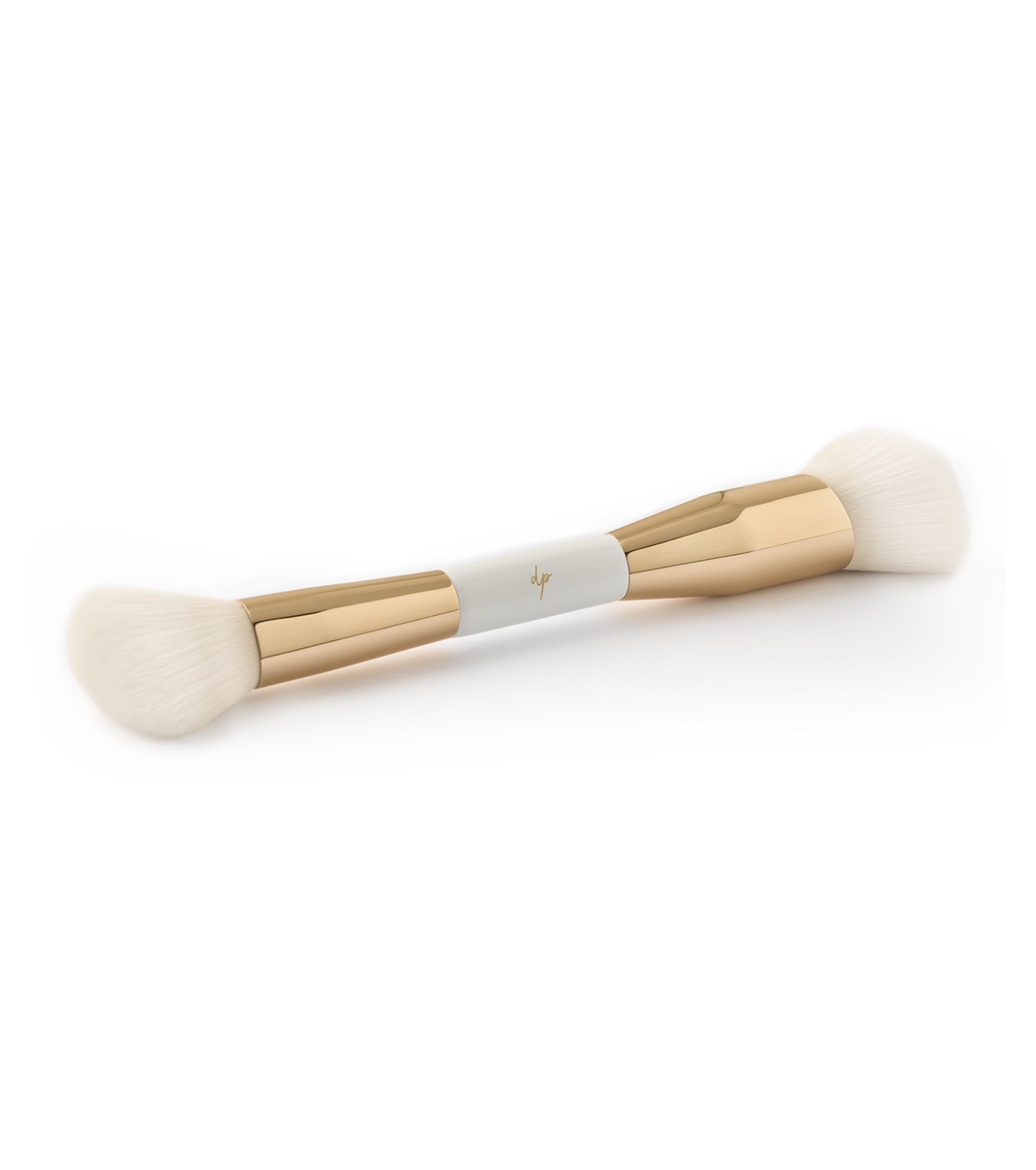 Diana Piriz Cosmetics - Pincel de maquiagem com ponta dupla para creme e pó - 01