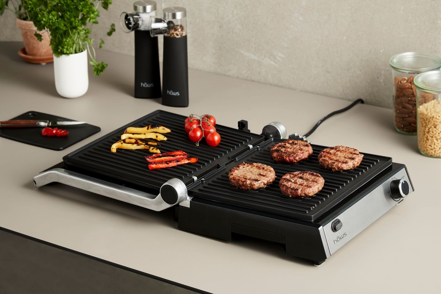 HAWS - MØN PRO BORD- OG PANINI GRILL