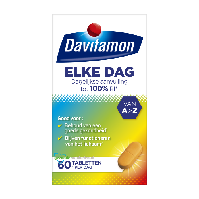 Davitamon Elke Dag Tabletten 60 Tabletten