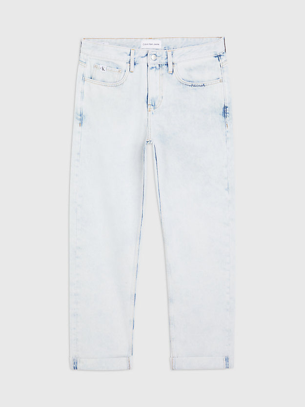 Calça jeans reta dos anos 90
