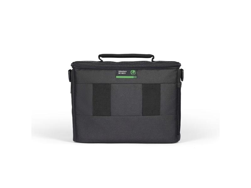 Lowepro Kamera-Tasche Adventura SH 160 III (GRL) Schwarz Robuste und praktische Kameratasche aus recycelten und solution-dyed Materialien