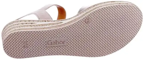 Gabor goud combi 64.651.62 - maat 8.5 sandaal goud combi - maat 8.5 Calandschoen