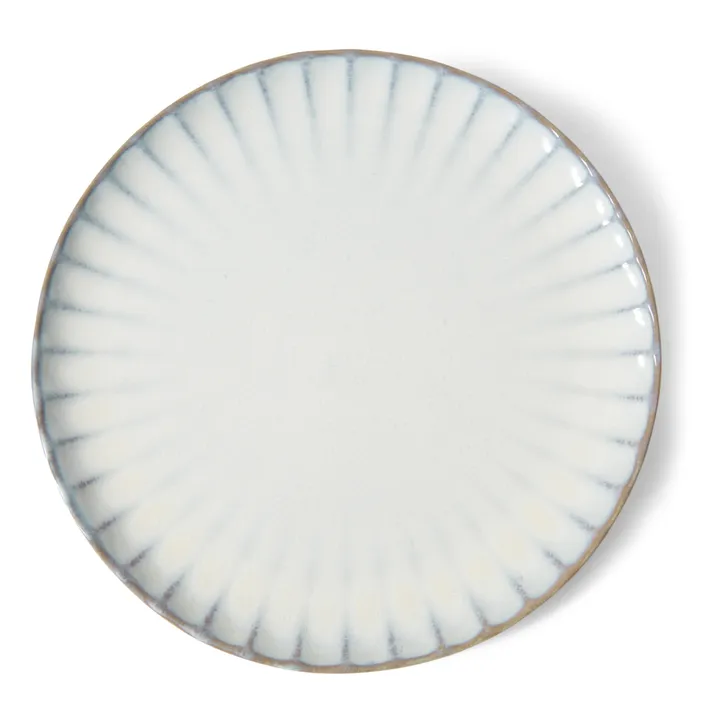 Serax Assiette Inku en grès - Sergio Herman | Blanc