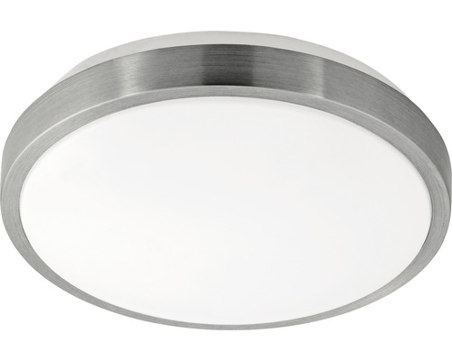 LED plafondlamp 18W 2000 lm 3000 K Ø 24,5 cm Competa wit/nikkel/mat