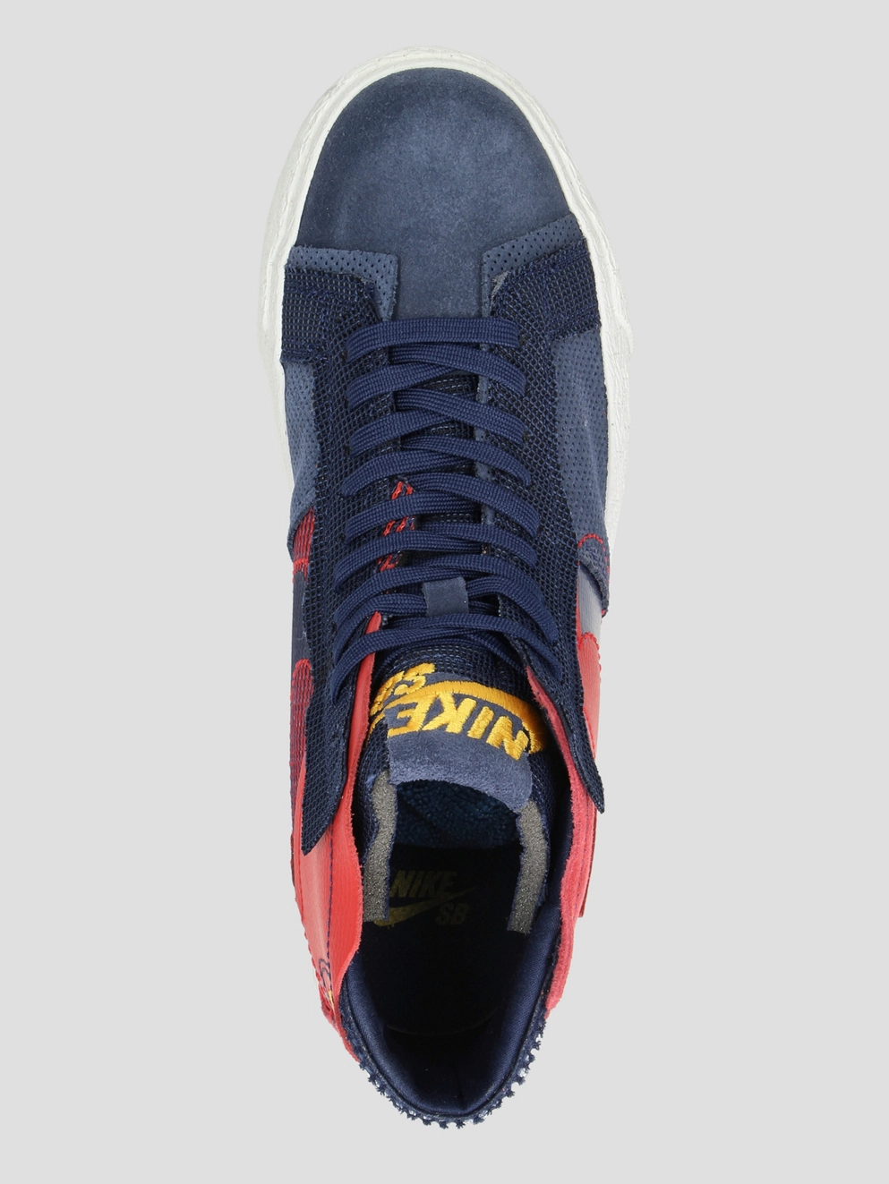 Nike Sb Zoom Blazer Mid Prm Skate Shoes university red/midnight n