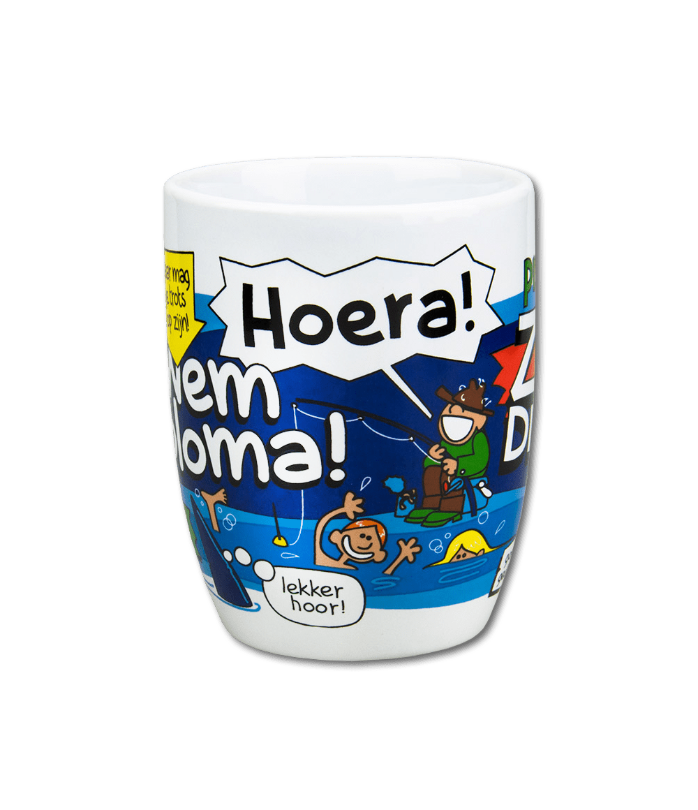 Mok Zwemdiploma 12cm