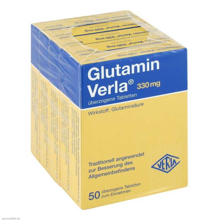 Glutamin Verla® überzogene Tabletten, 250 St