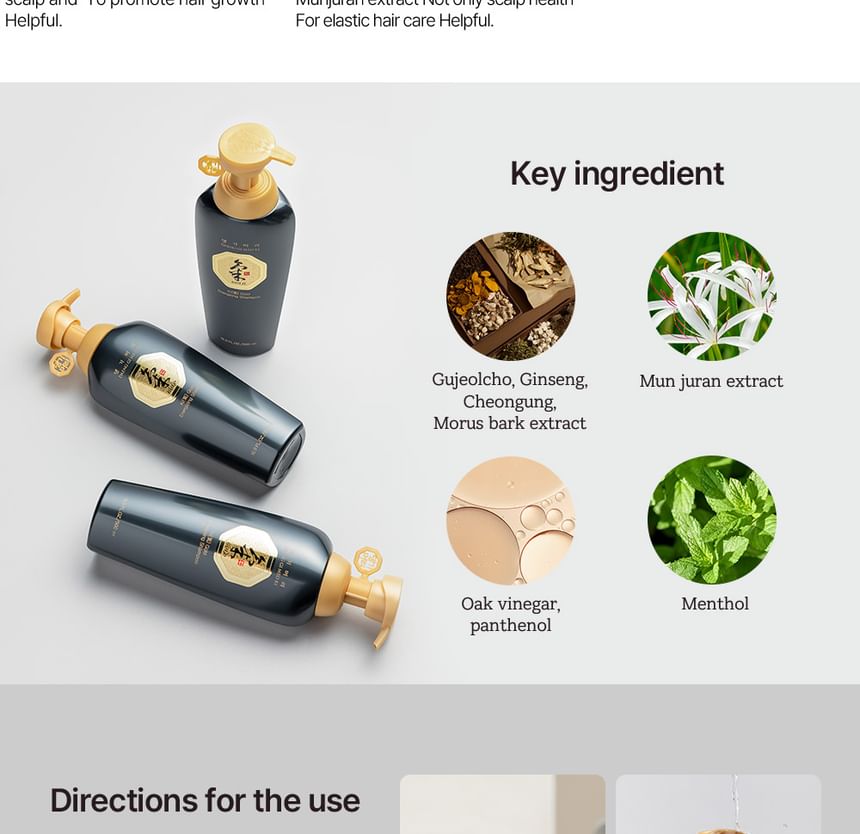 DAENG GI MEO RI - Ki Gold Energiserende Shampoo