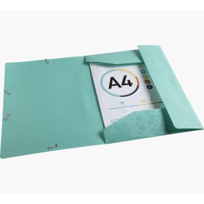 Exacompta MAÏA - Chemise à 3 rabats - A4 - pour 250 feuilles - disponible dans différentes couleurs