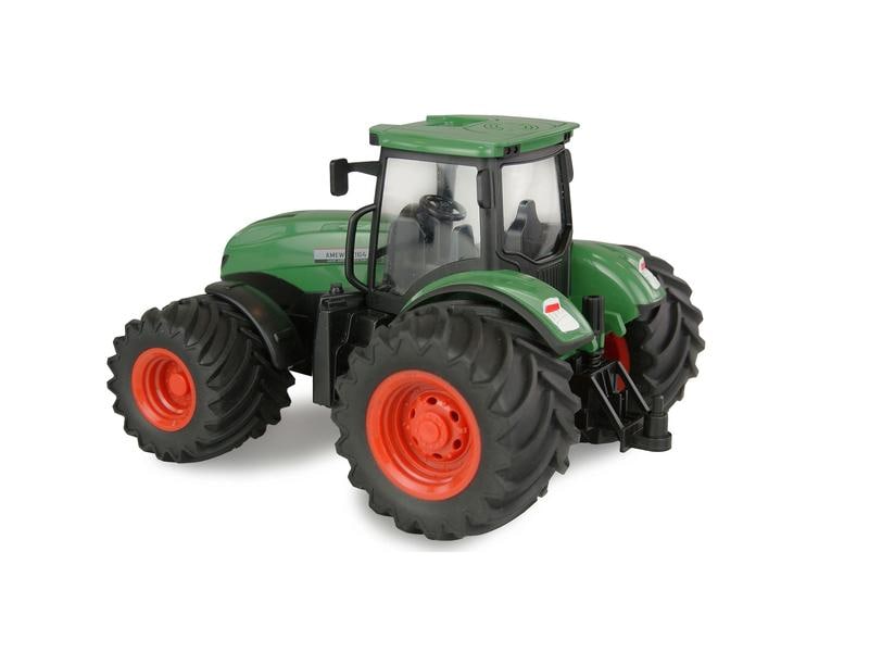 Amewi Traktor mit Güllefass, Grün 1:24, RTR Ferngesteuerter Traktor mit Licht und Sound