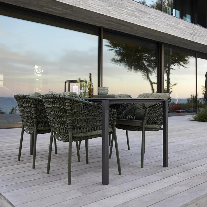 Cane-line - Ocean Armlehnstuhl Outdoor, taupe