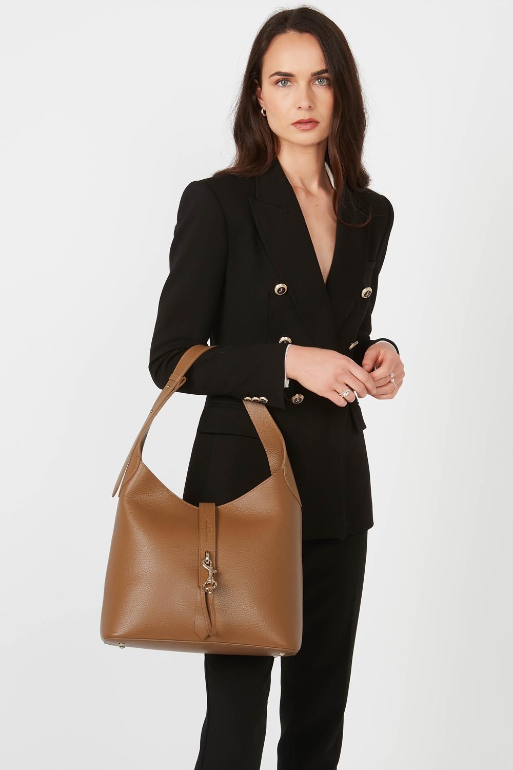 Foulonné Double Hook-Grand sac hobo