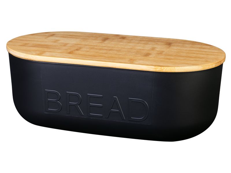 FURBER Brotkasten Schwarz Brotdose